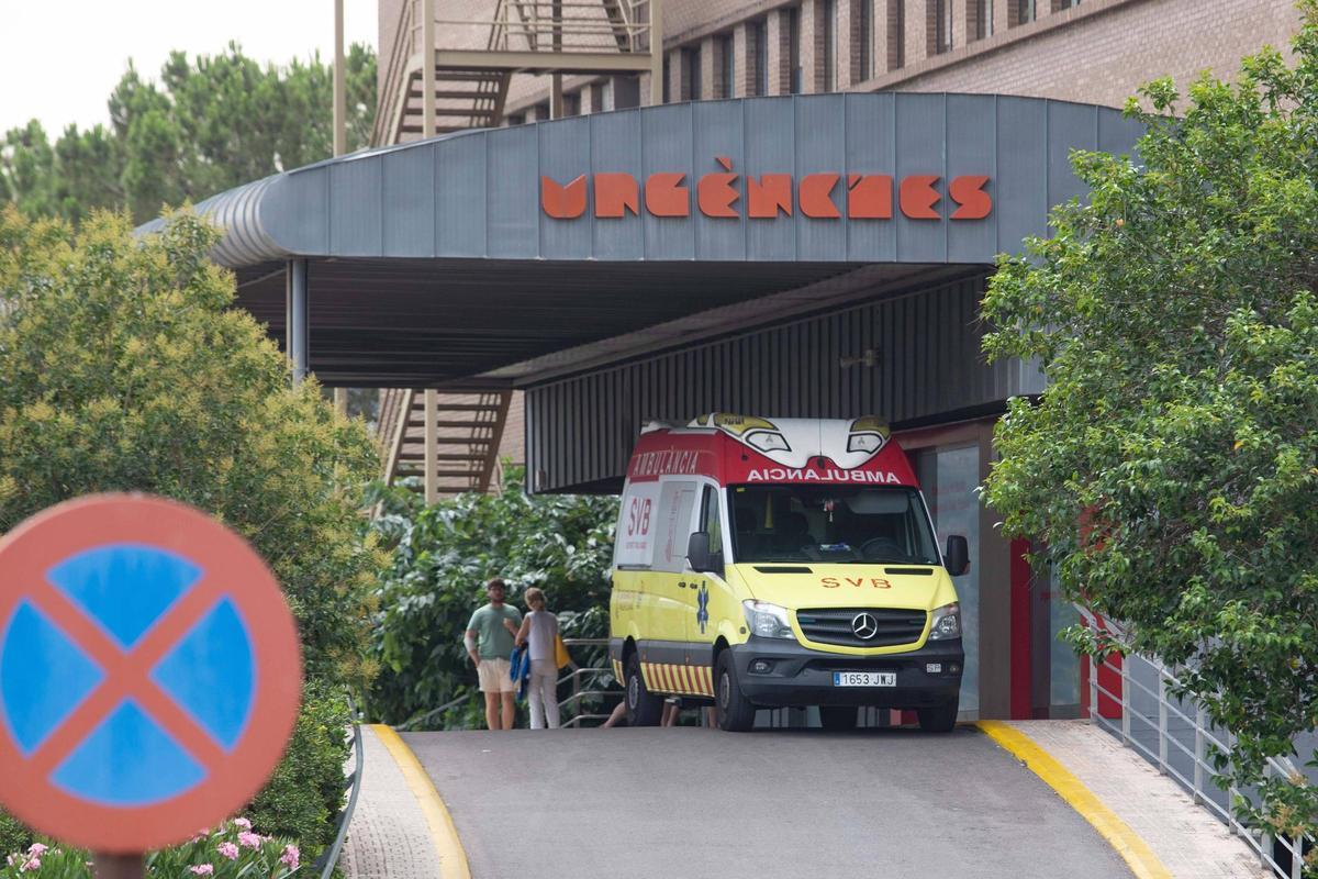 El hospital Lluís Alcanyís de Xàtiva.