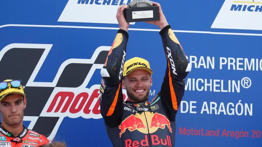 Brad Binder, ganador en Moto2