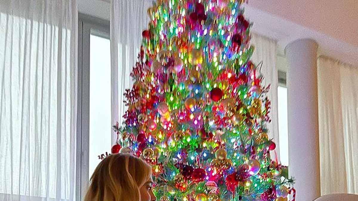 Chiara Ferragni inaugura la Navidad con el árbol más increíble