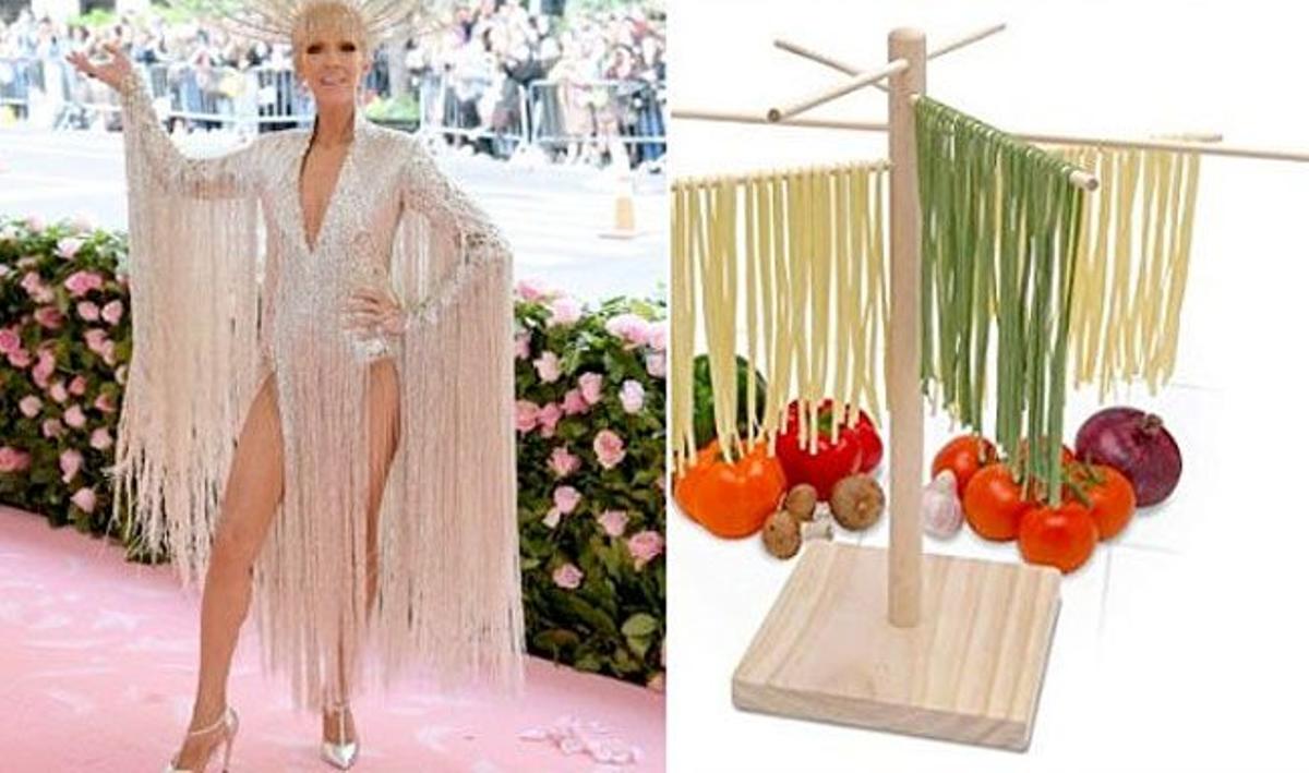 Céline Dion hecha pasta