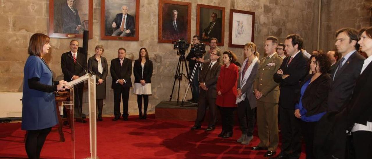 Toma de posesión de los miembros del Consultiu, el pasado jueves.