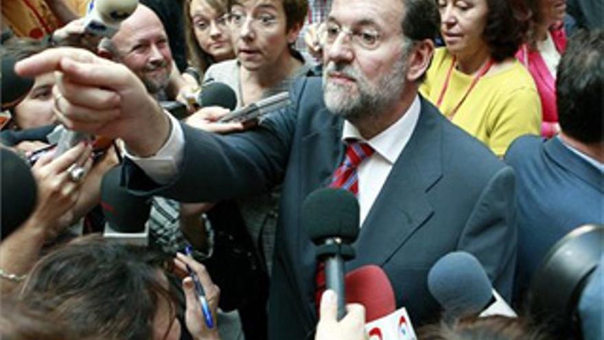 Rajoy: &quot;Ganaré las elecciones, pero si no gano, no me iré a mi casa&quot;