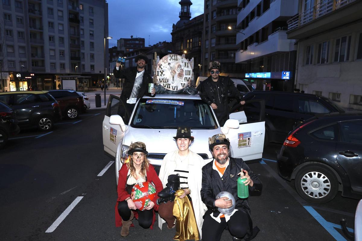 Laura García, Maite Pérez, Javi Gonzalo, David Díaz y David García, los primeros en llegar al final de la "ginkana"