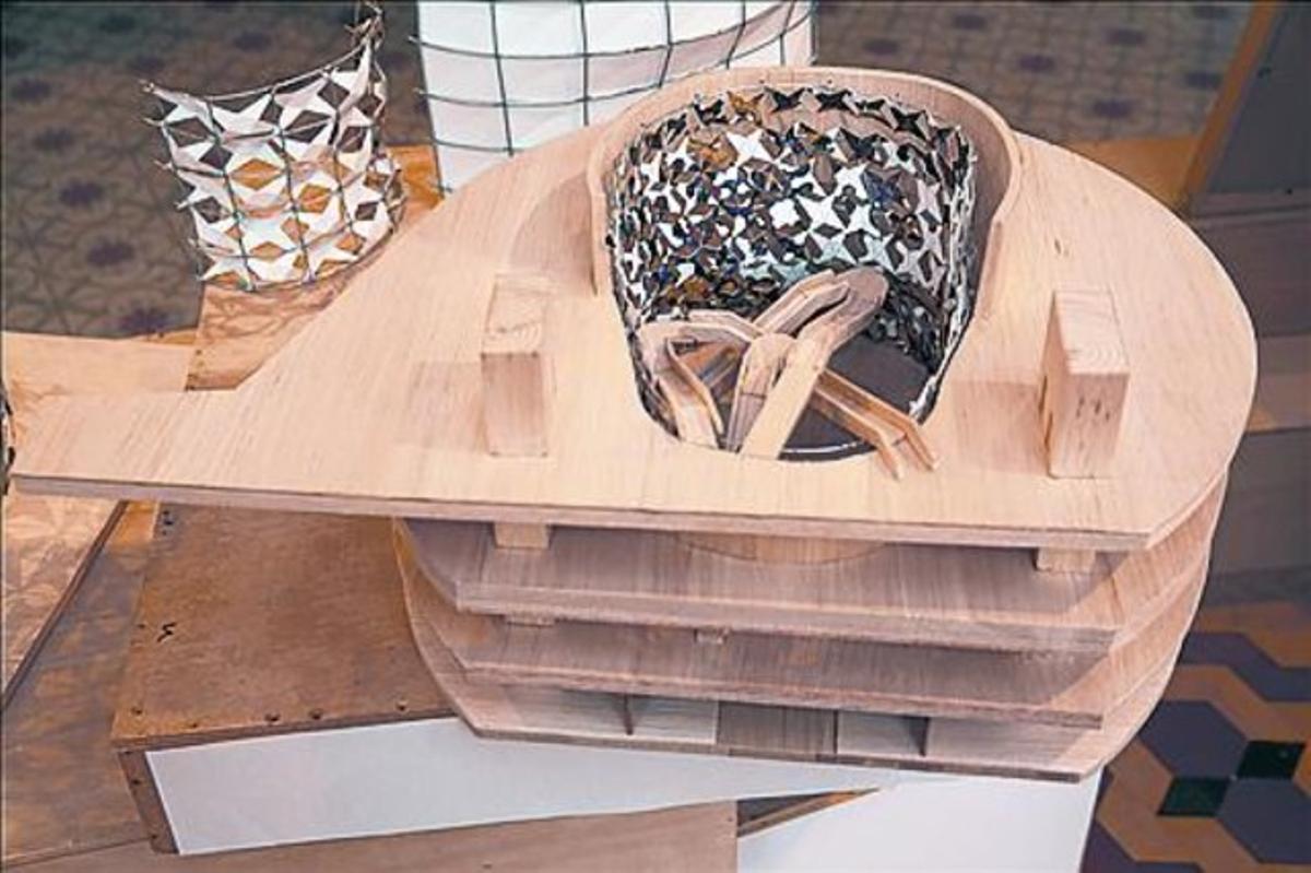 Una de les maquetes que s’exposen. Una de les maquetes que s’exposen.