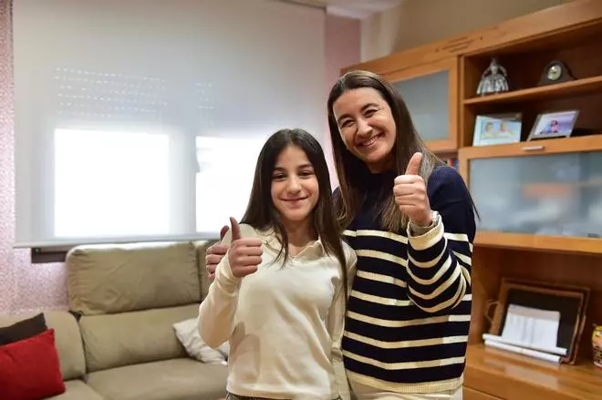 Valeria respira feliz tras su última operación