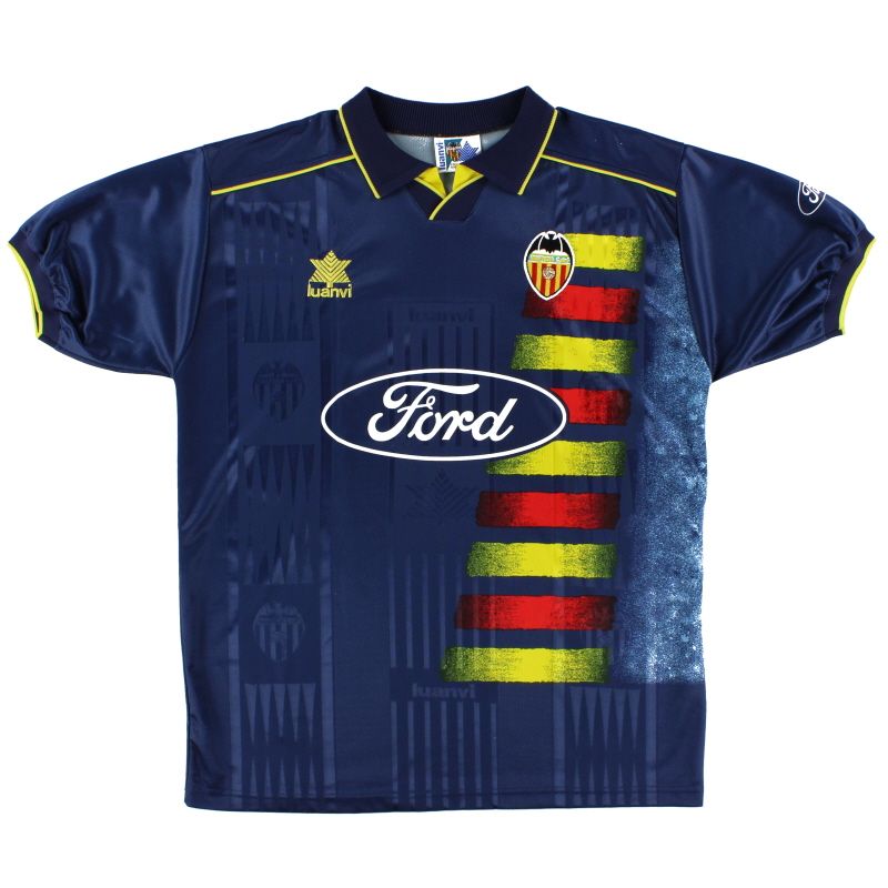 Camiseta Valencia CF 2003-2004 Local Final UEFA – Camisetas Futbol y  Baloncesto