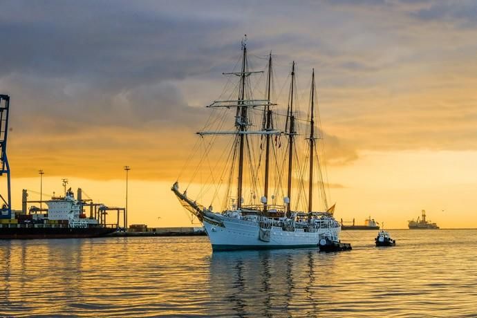 LLEGADA DEL JUAN SEBASTIAN ELCANO