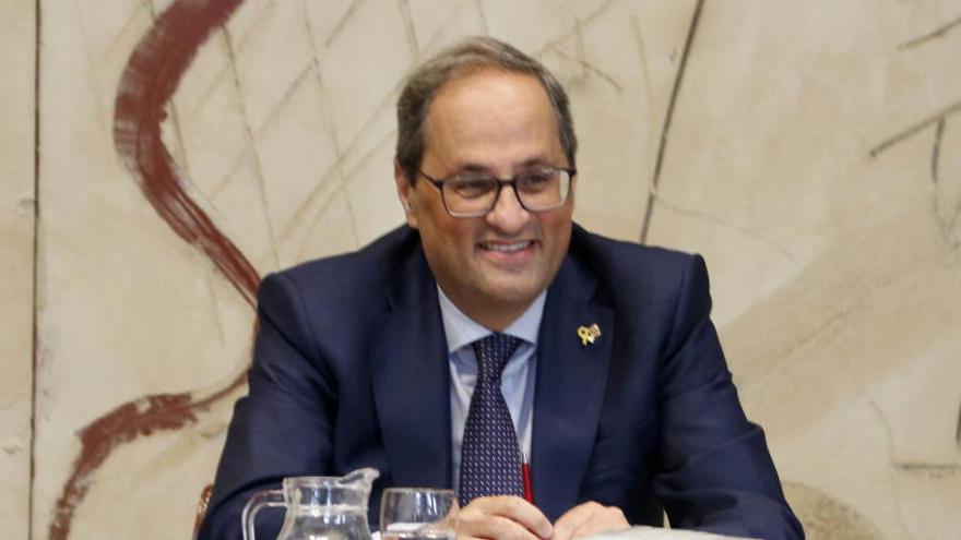 Torra respon a la CUP que és el seu «compromís» arribar a un acord sobre el pressupost