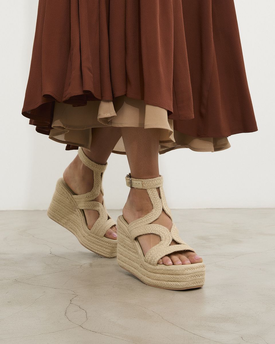 Sandalias de esparto de Mim Shoes disponibles en SHEIN.