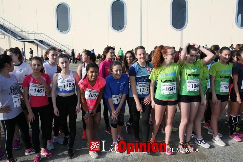 Final Regional de Cross Escolar: cadetes