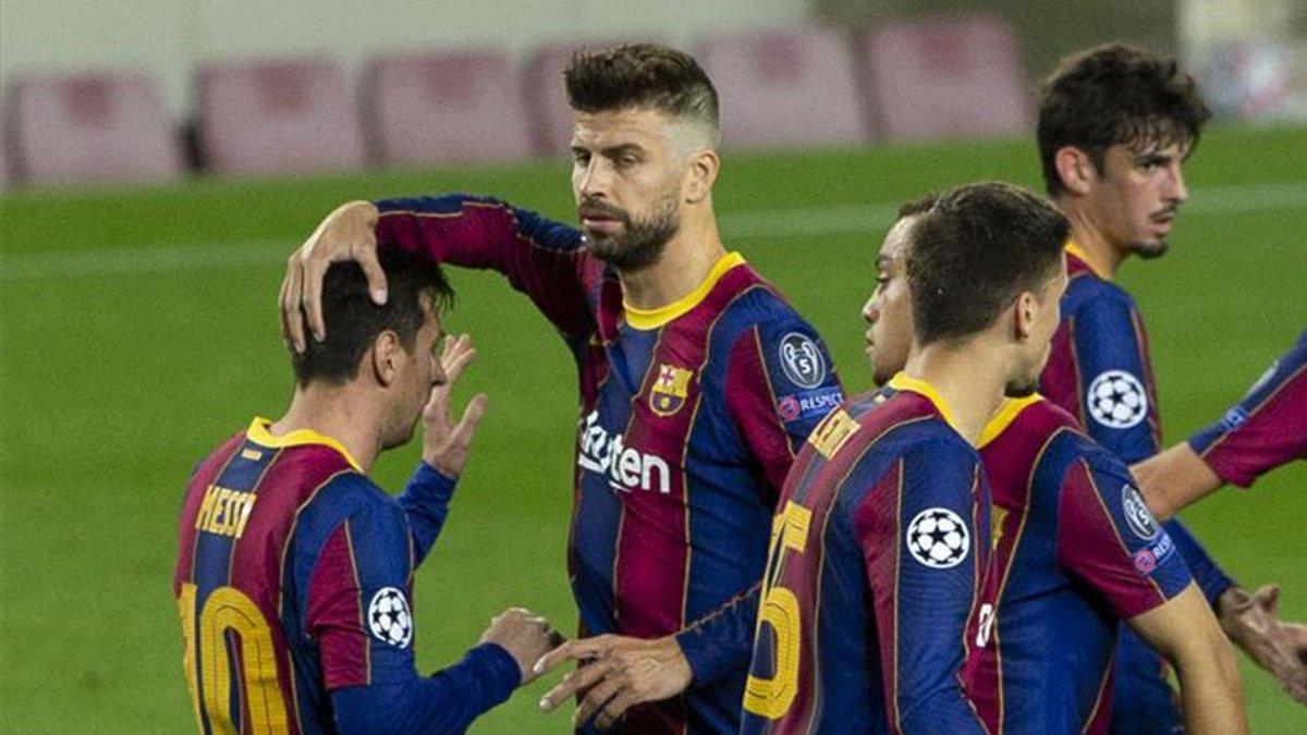 Leo Messi despertó al Barça y Piqué vio una roja que le impedirá visitar a la Juventus