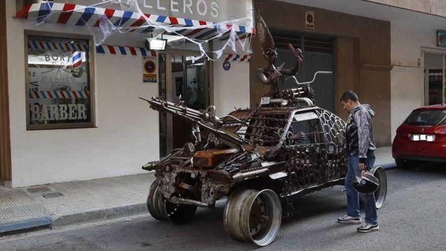 Un coche de Mad Max, la atracción de Halloween en Vila-real