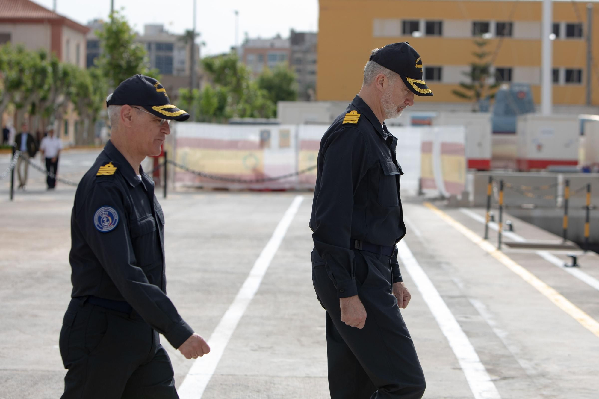 Así ha sido la visita del Rey Felipe VI en Cartagena para conocer el sumbarino S-81