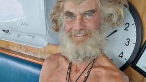 El náufrago australiano rescatado en el Pacífico, Tim Shaddock