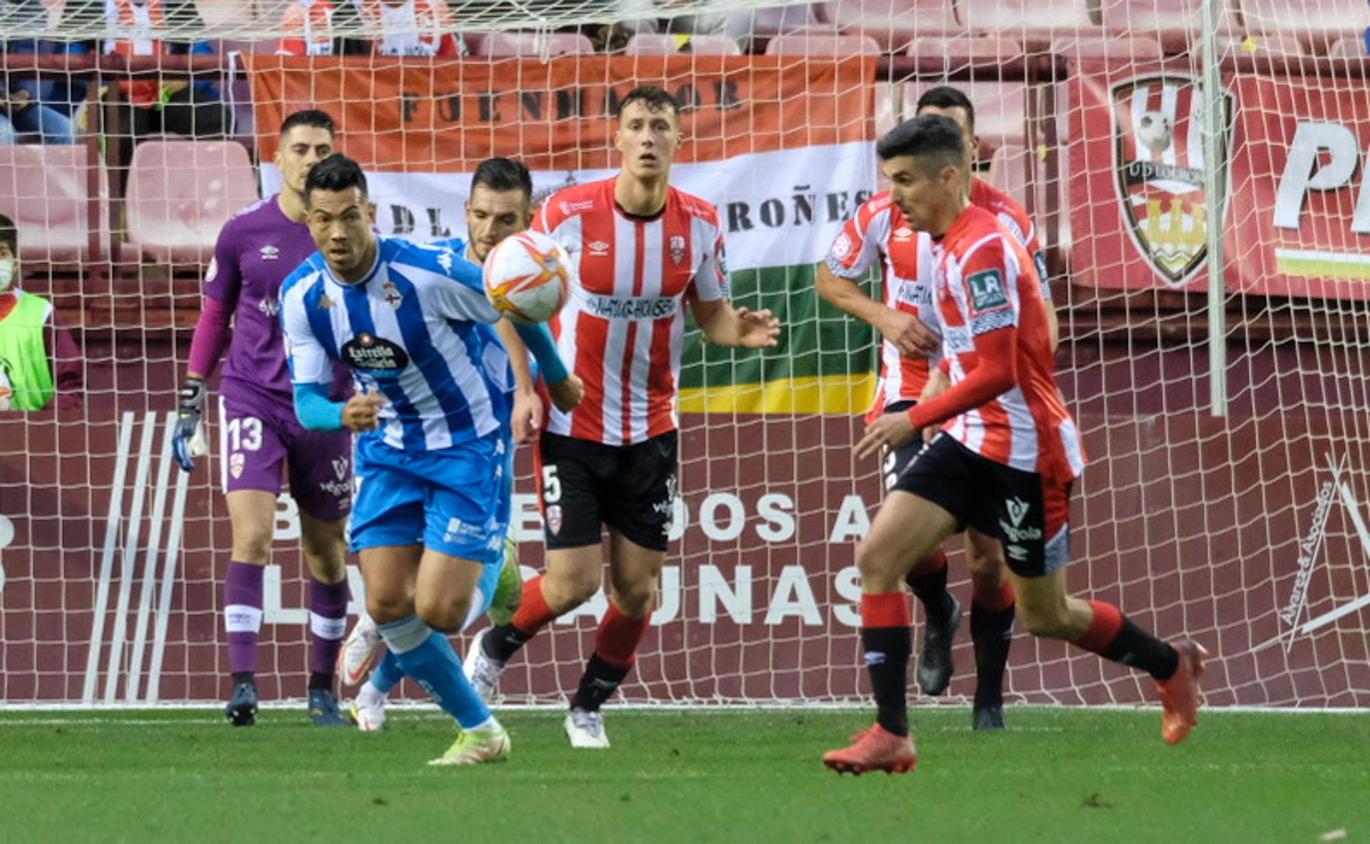 El Dépor le gana 0-1 a la UD Logroñés