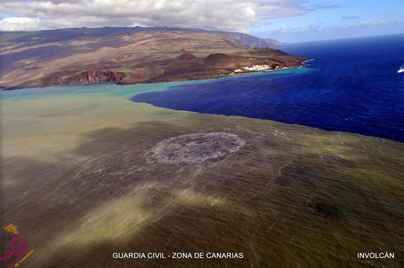 Volcán submarino de El Hierro