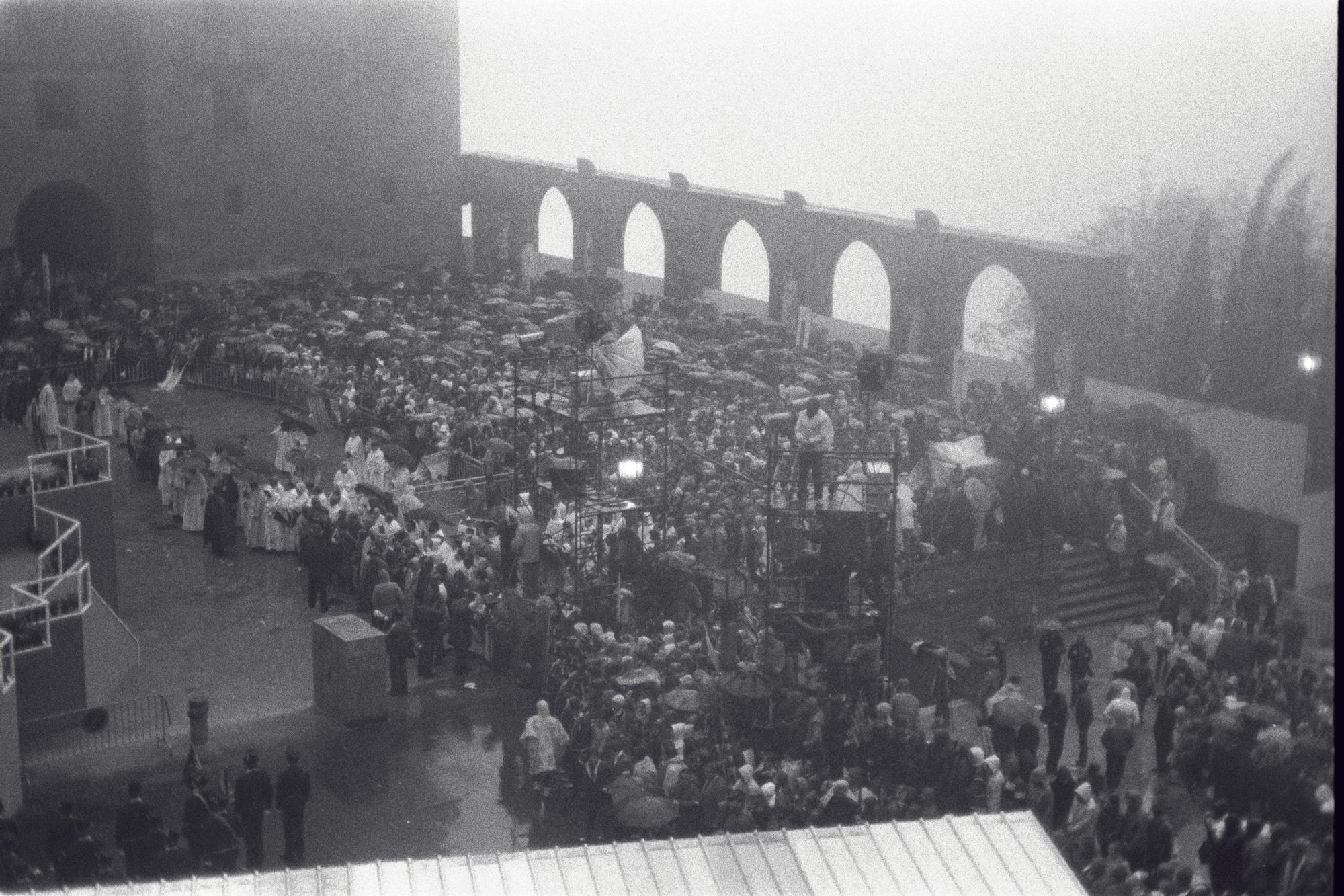 La visita del Papa Joan Pau II a Montserrat fa 40 anys