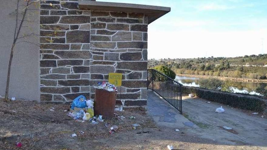 Aspecto que presenta el refugio de pescadores de Agavanzal.