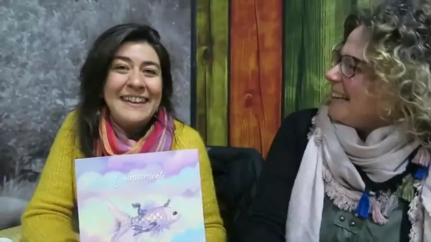 Lali Vargas y Marta Carballo, coordinadoras del proyecto 'Contracorriente'