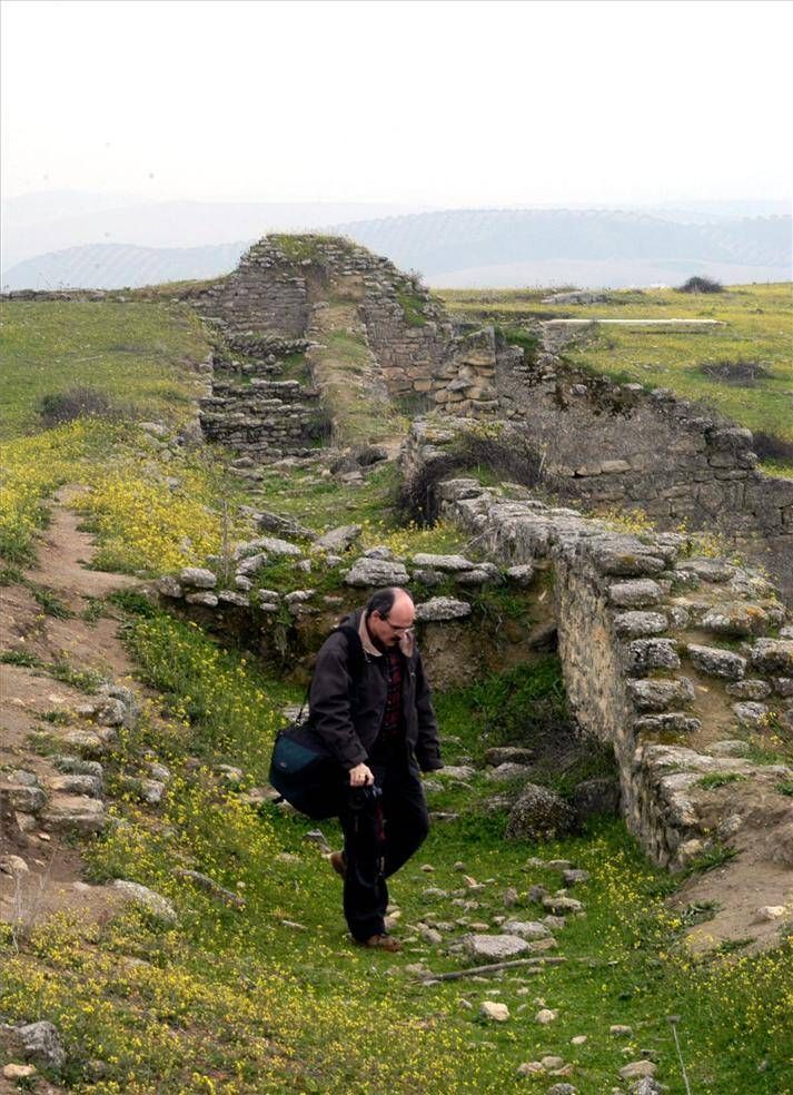 Yacimiento de Ategua, en Santa Cruz