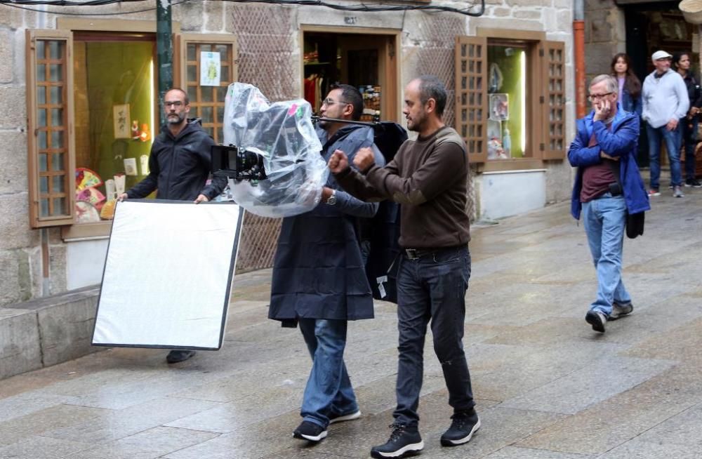 Telemundo rueda en Vigo 50 escenas para la serie Enemigo Íntimo, emitida por Netflix