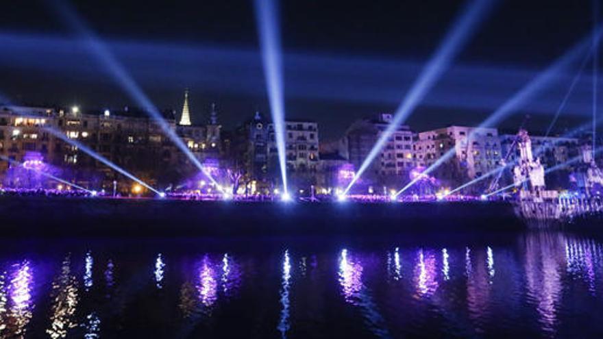 El acto de celebración en San Sebastián