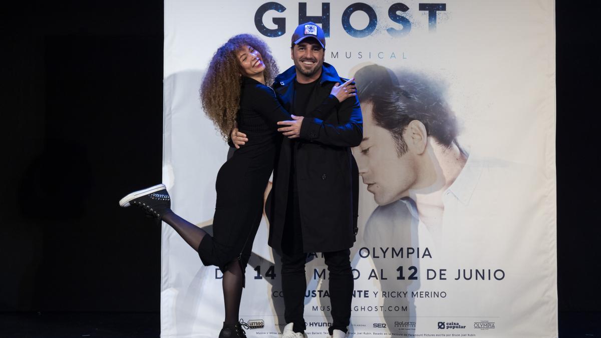 Presentacion de Ghost, el musical, con David Bustamante