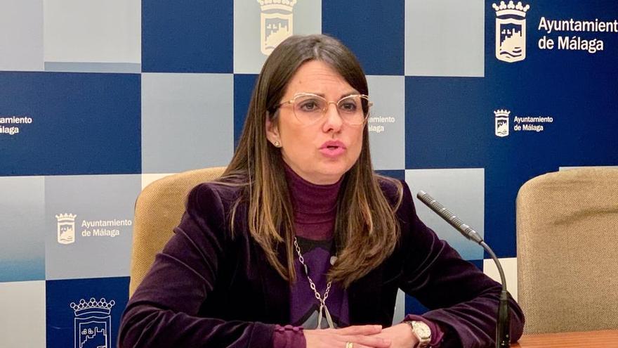 Susana Carillo, ayer en rueda de prensa.