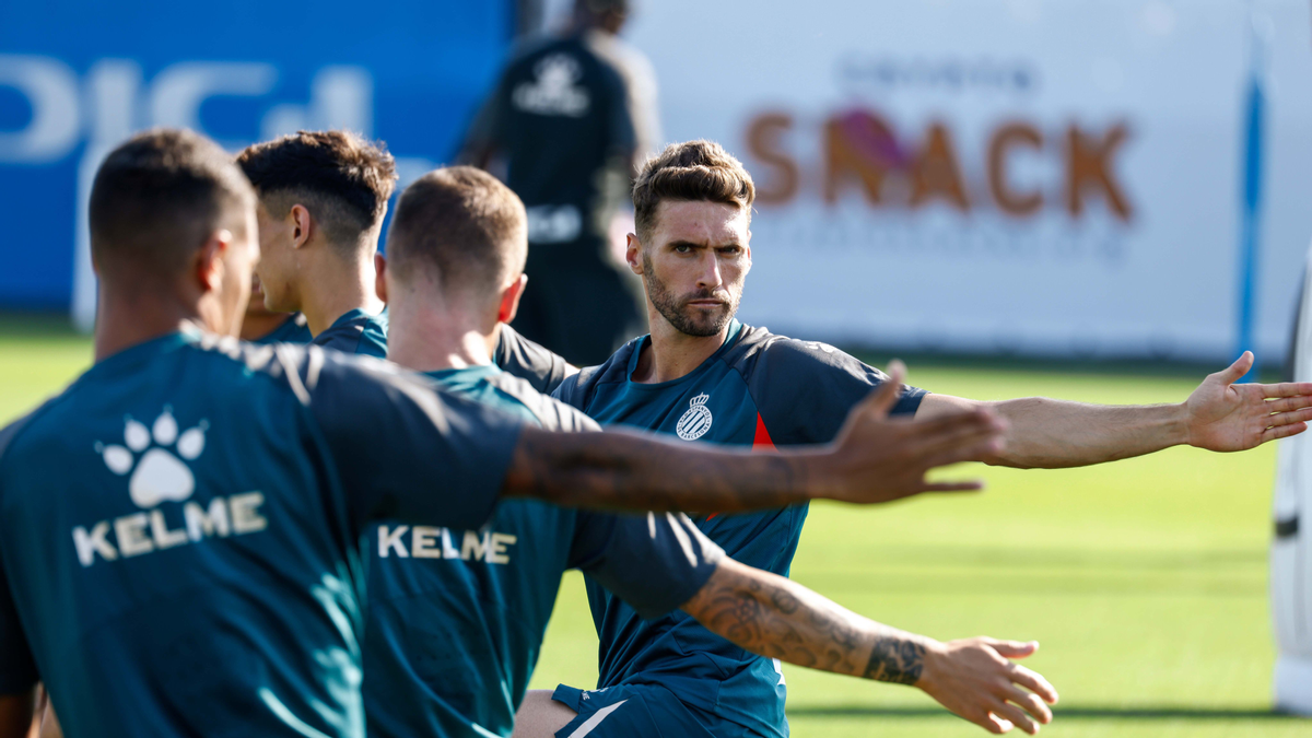 El Espanyol en los entrenamientos de la pretemporada