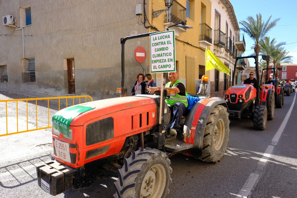 Tractorada en defensa del campo alicantino