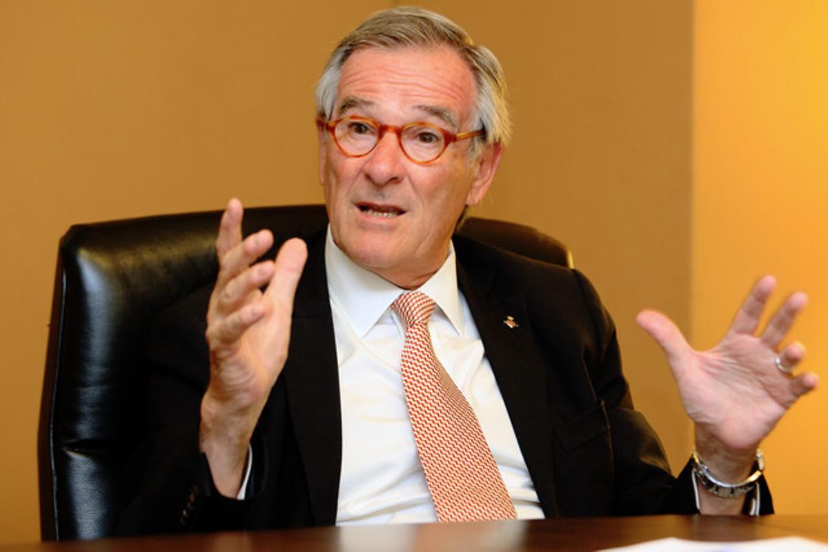 Xavier Trias, dimarts passat a Barcelona. Xavier Trias, dimarts passat a Barcelona.