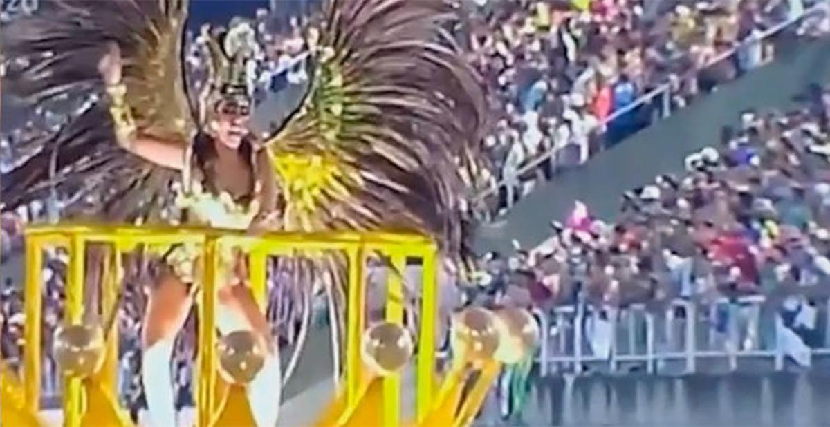 El sexy baile de la hermana de Neymar en Carnaval