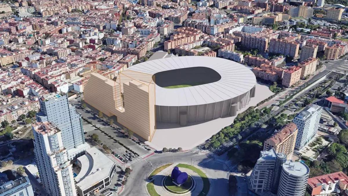 Así es el proyecto en el terciario del Nou Mestalla