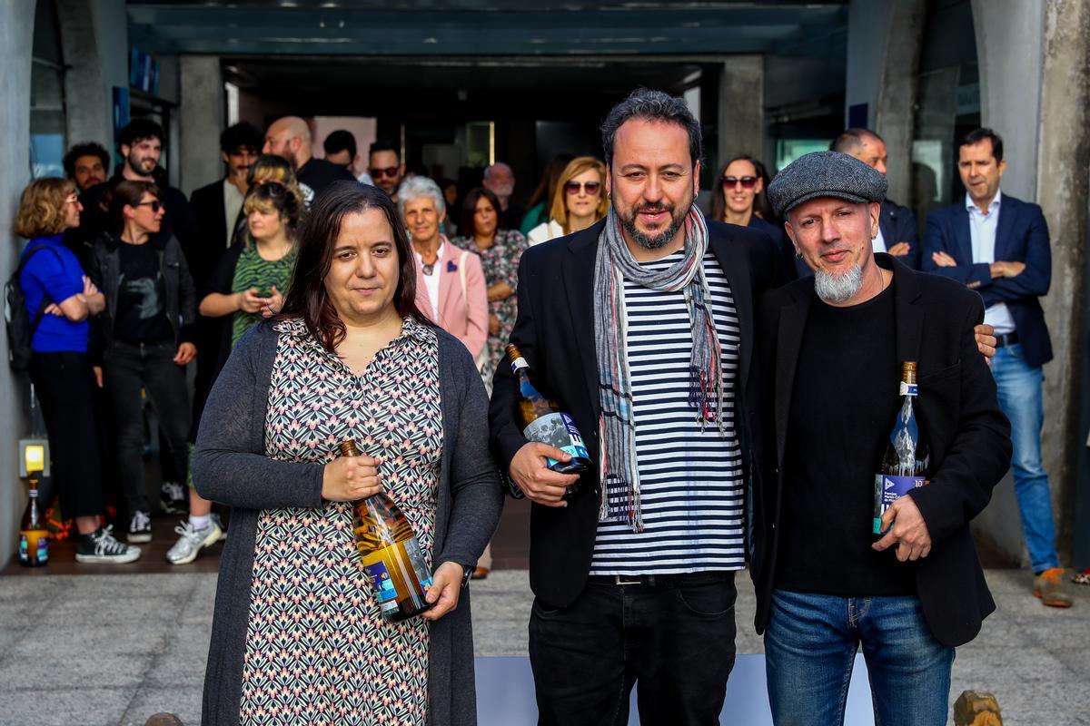 Los finalistas fueron obsequiados por la bodega.