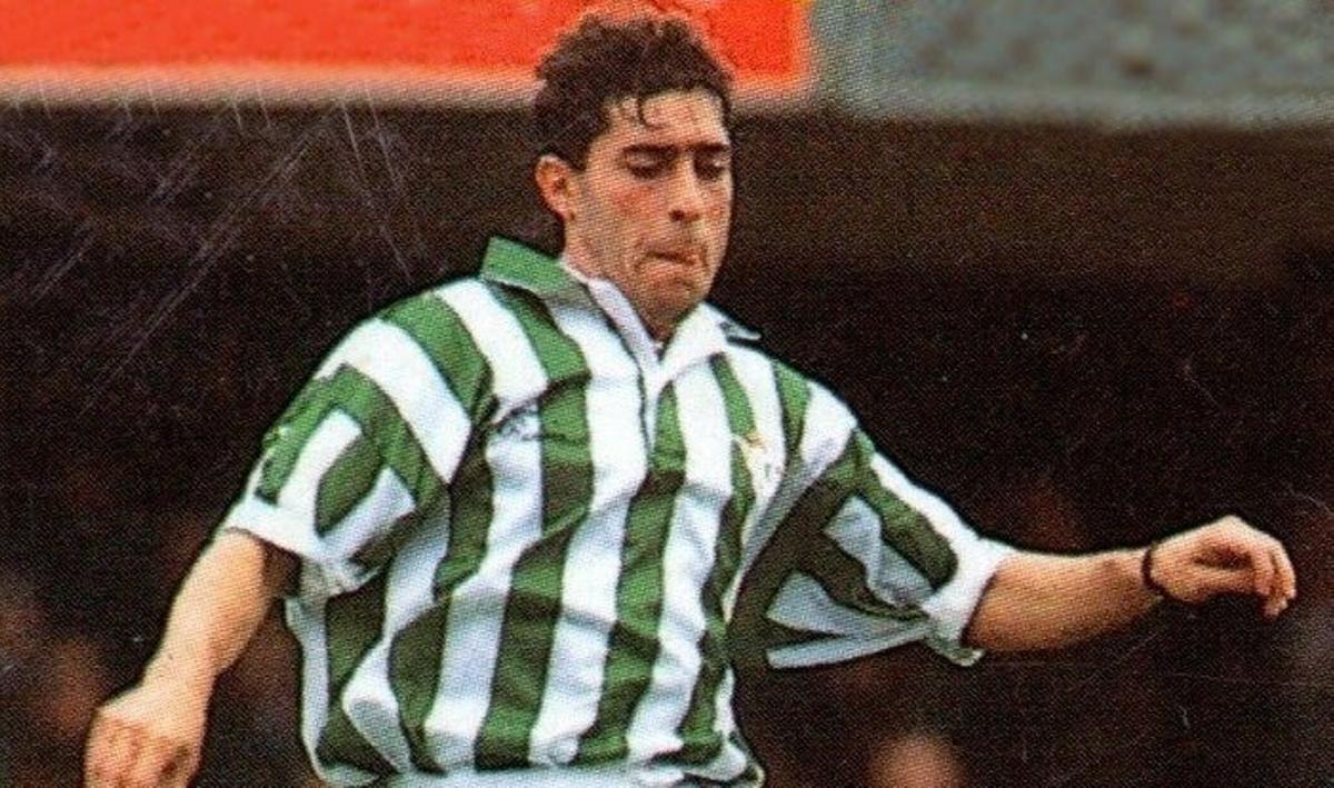 Ramos, amb el Betis durant el curs 1993-94