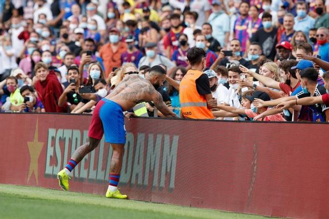 Las mejores imágenes del Barça - Levante: Ansu Fati, Depay, de Jong, Gavi, Nico...