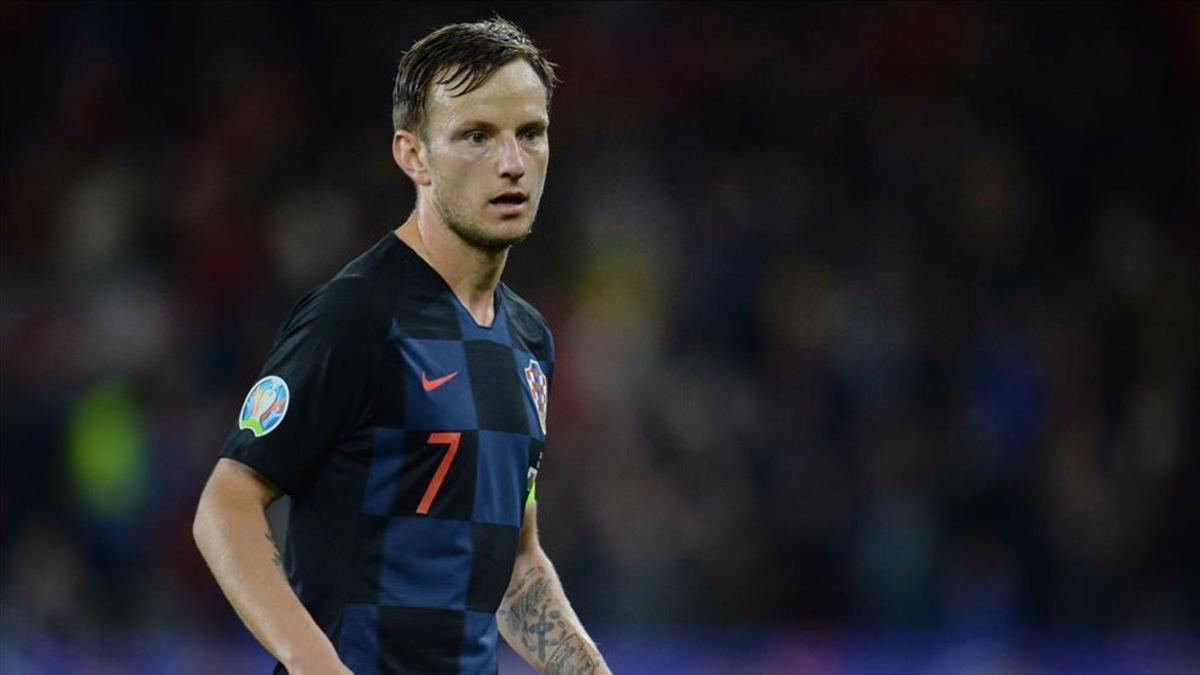 Ivan Rakitic participó la semana pasada con la selección de Croacia