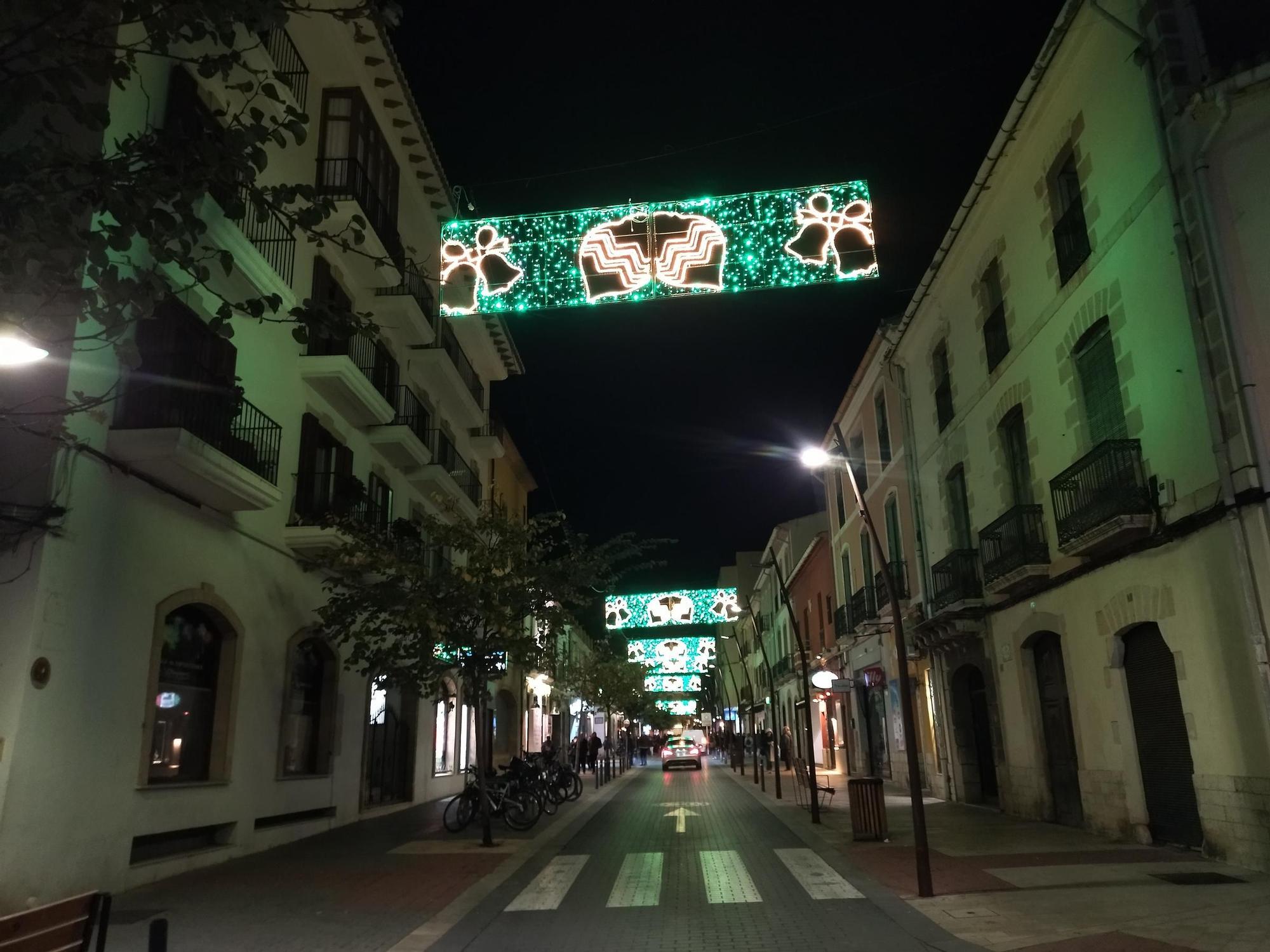 Dénia resplandece en Navidad