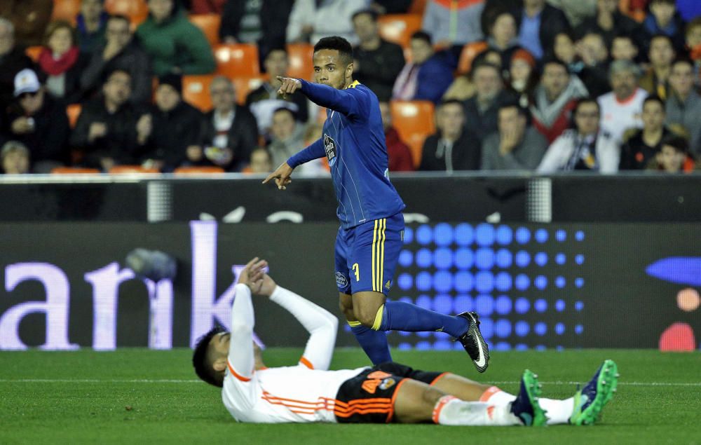 Las mejores imágenes del Valencia - Celta de Copa