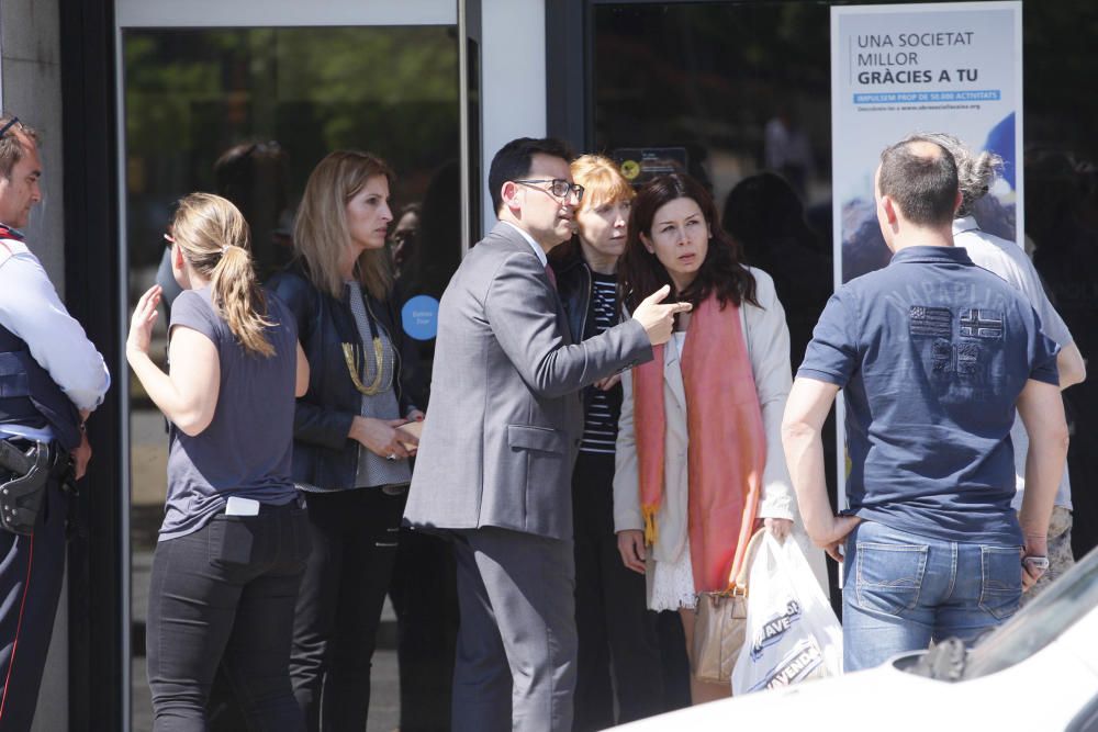 Atracament en una sucursal bancària a la Devesa.