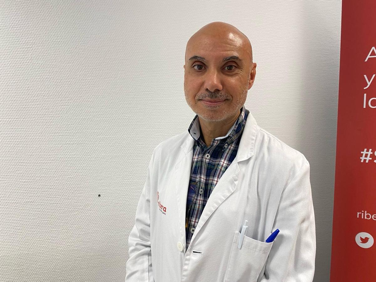 El coordinador quirúrgico del área de Mama del Grupo Ribera, Lorenzo Rabadán,