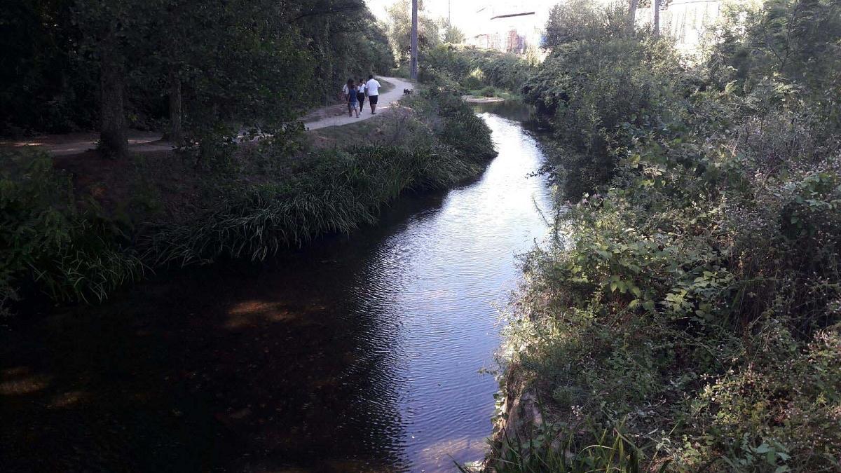 Paseo por el río Louro, donde ocurrió el suceso