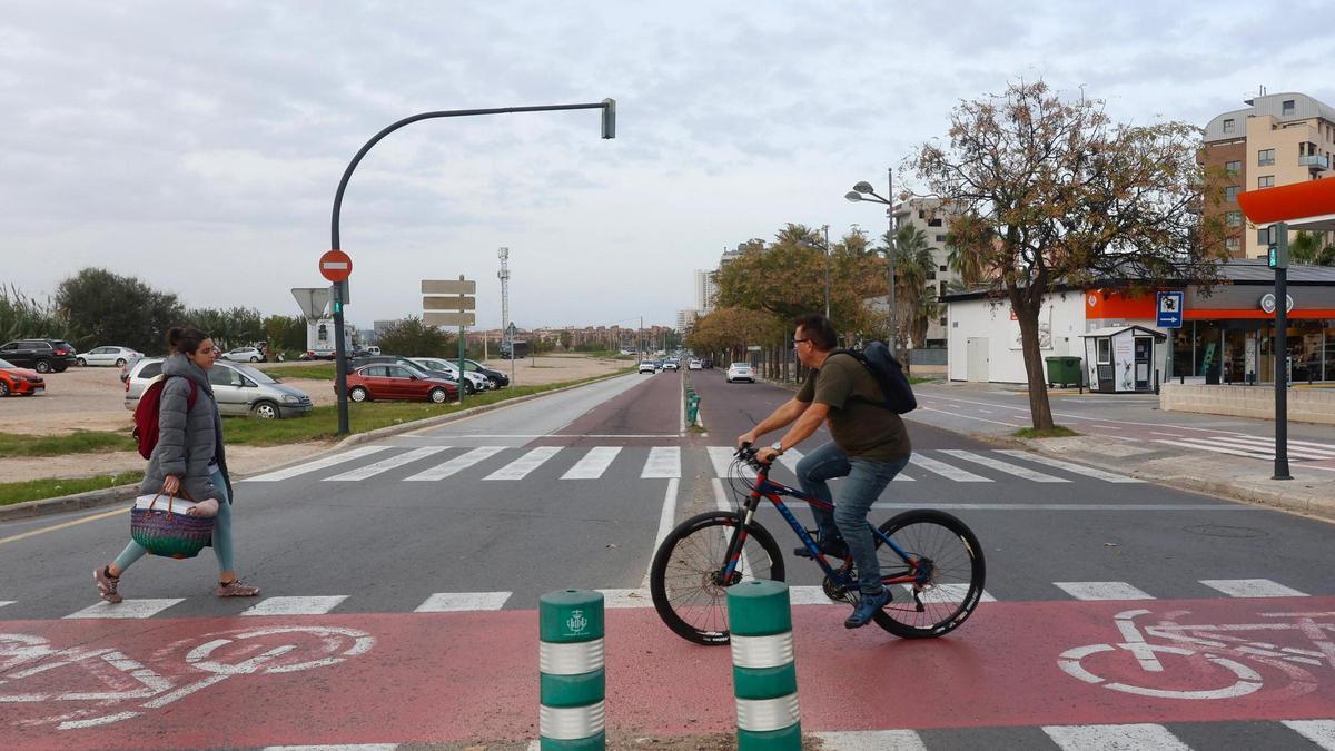 Tramo "fantasma" de la ronda norte de València pendiente de resolver