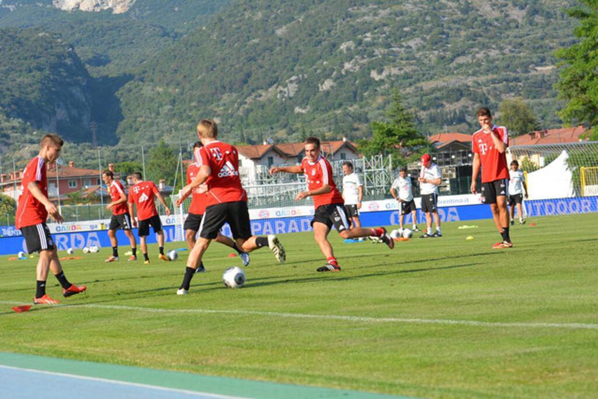 El Bayern de Pep se entrena en Trentino