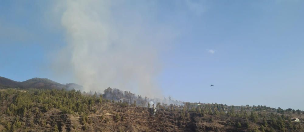 Incendio en Tijarafe