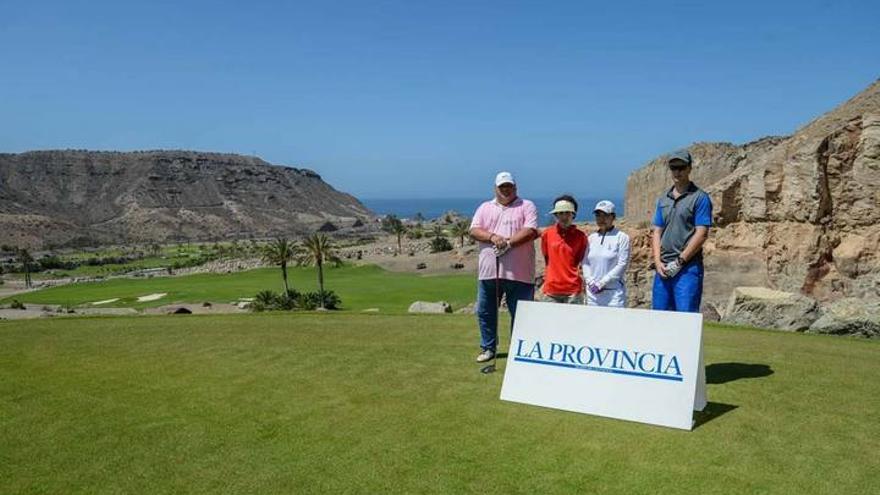 Torneo de golf LA PROVINCIA en Anfi Tauro, 2015