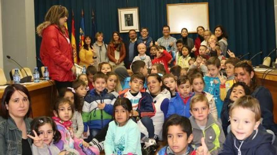 Visita escolar al Ayuntamiento de El Campello