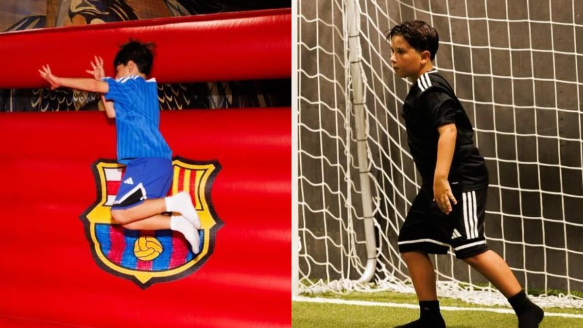 Thiago Messi, en su cumpleaños