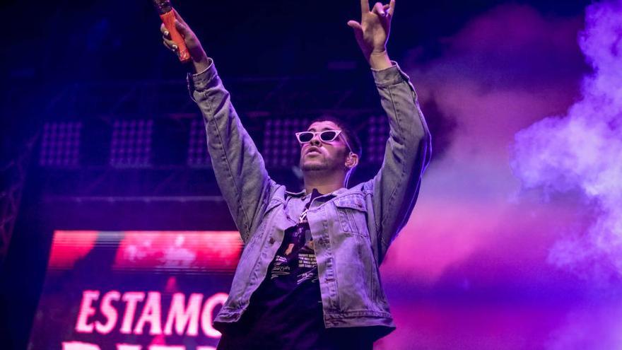 Bad Bunny actúa en la plaza de toros de Palma