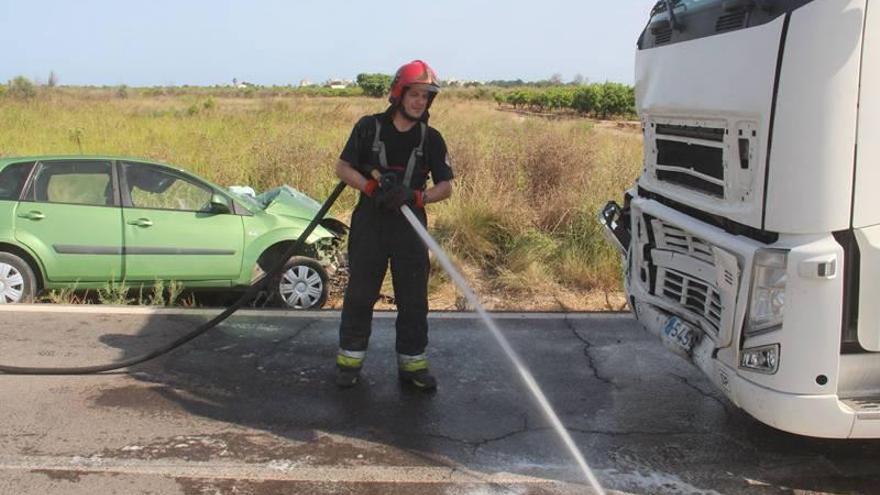 Muere en un accidente de tráfico en Burriana